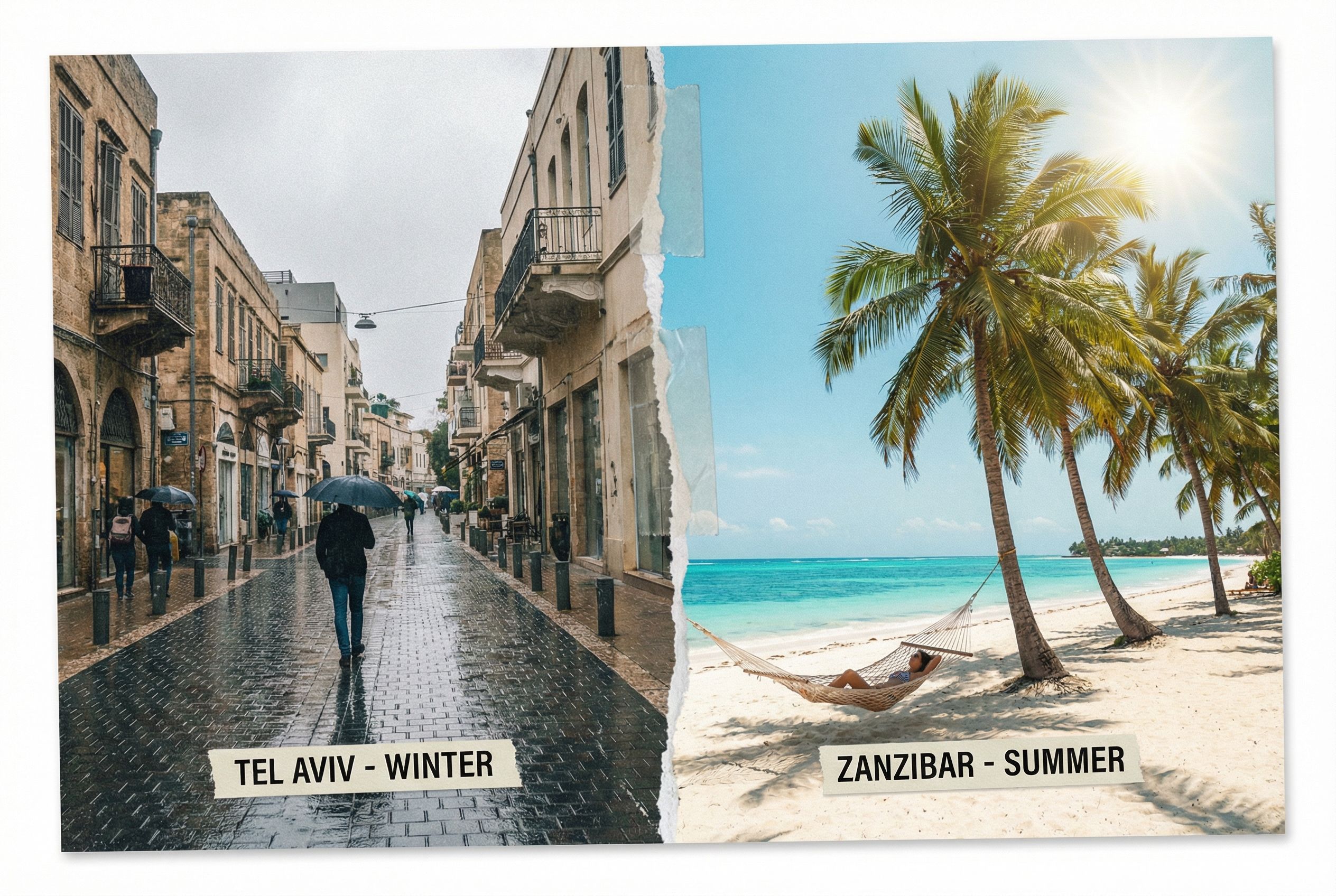 קיץ 2026: יעדי החוף הכי טובים עד 4 שעות מנתב"ג